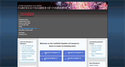 Desktop Screenshot of fairfieldchamber.com